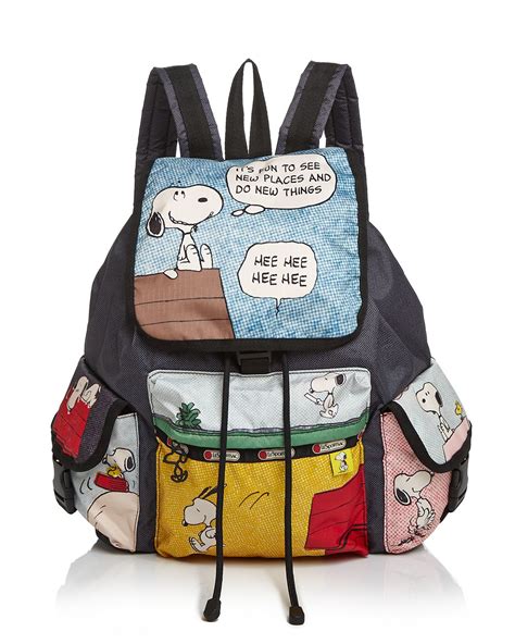 Snoopy Purse Backpack .